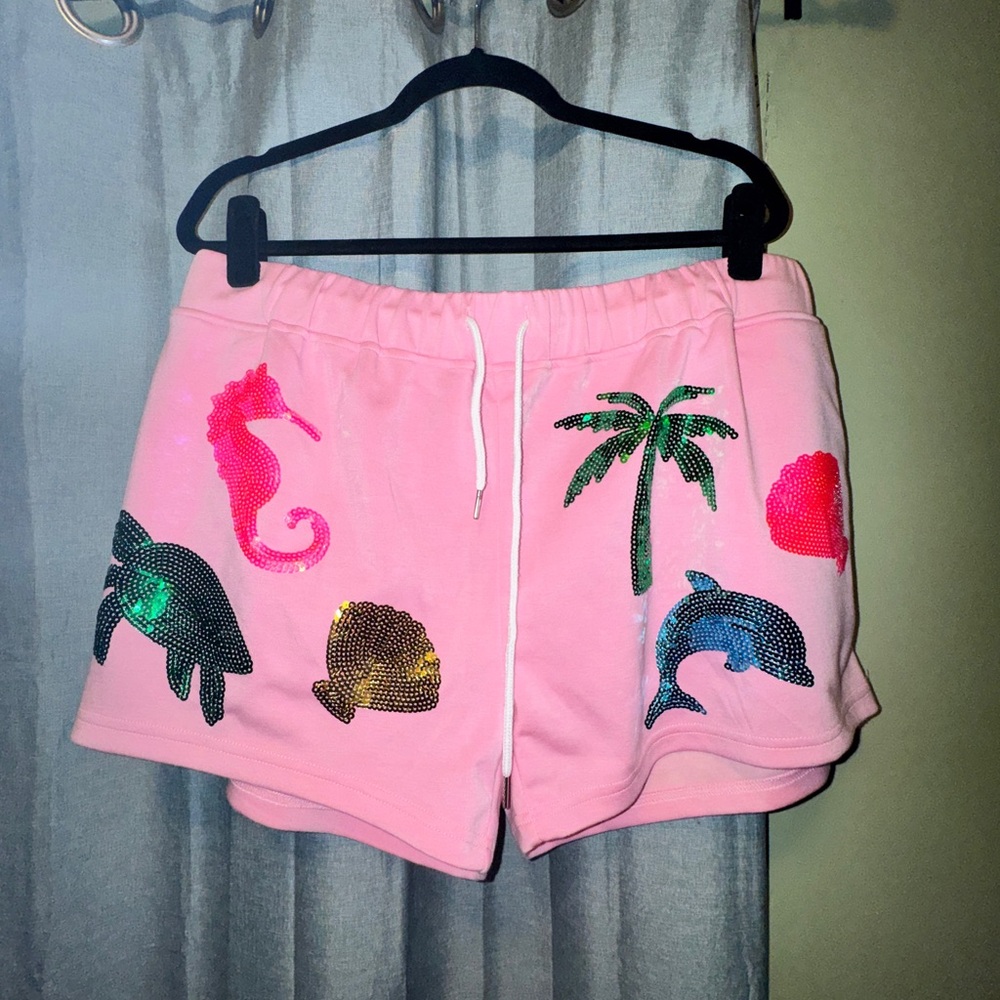Simply southern Embellished Pink Women’s Shorts